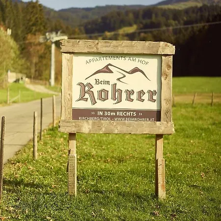 Beim Rohrer Kirchberg in Tirol