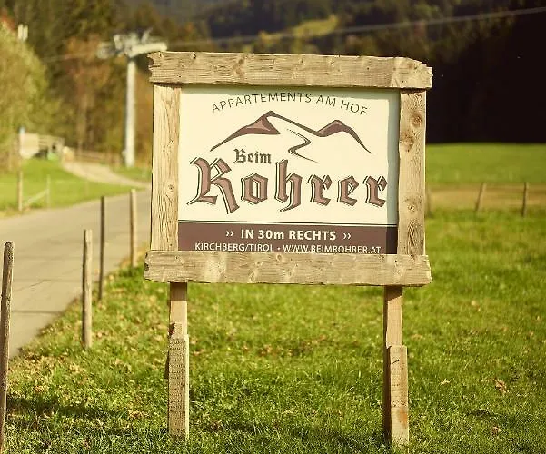 Beim Rohrer Kirchberg in Tirol